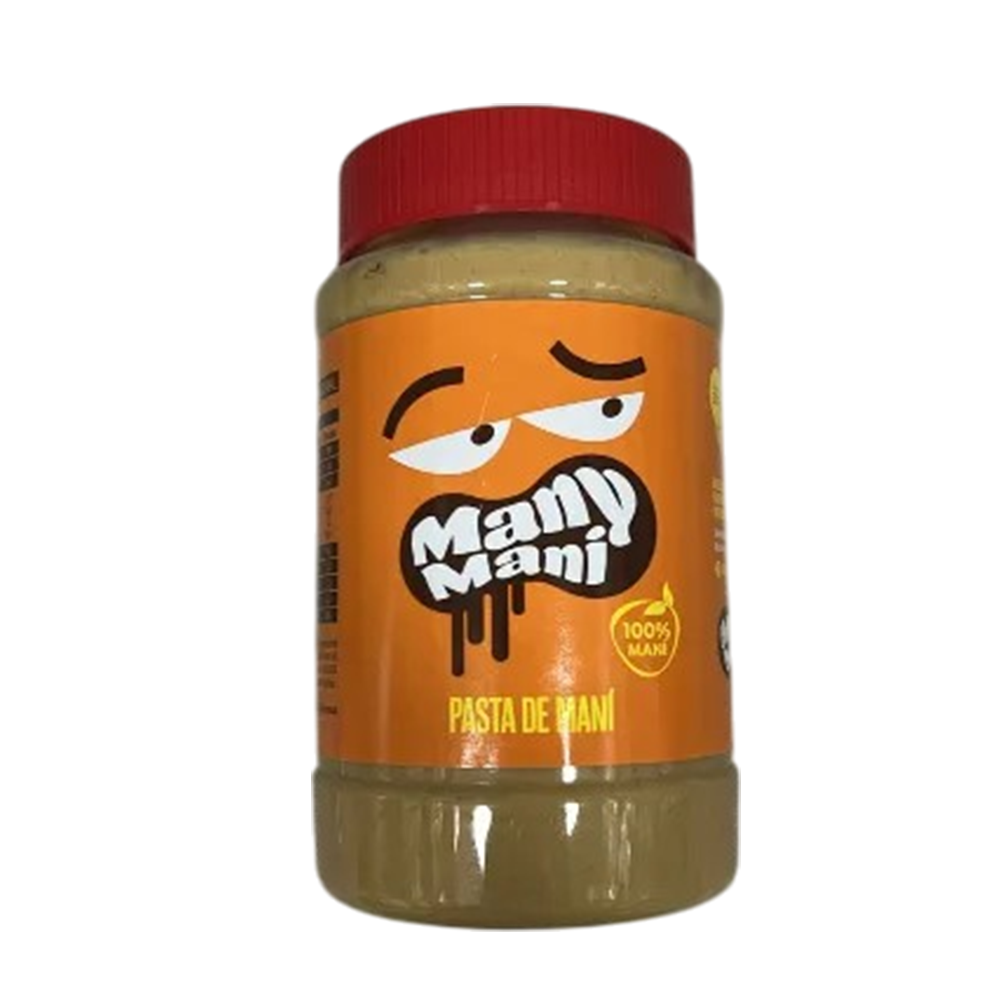 mantequilla de mani crunch